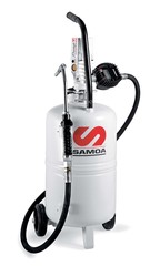 Пневматический маслораздатчик Samoa с расходомером, 25 литров