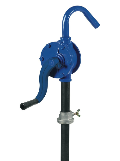 Алюминиевый роторный насос для бензина, ДТ, масла, керосина для бочек 220 л, 0,27 л/ход