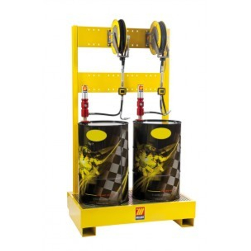 Стационарная система для 2 бочек R = 3: 1