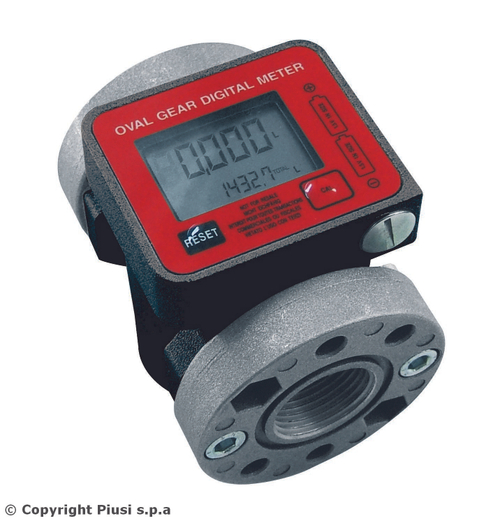 K600/3 - Электронный счетчик для антифриза, ДТ и масла, 10-100 л/мин