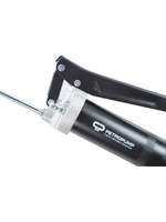 Двухплунжерный шприц для смазки, 413 бар, 1/8" BSPT, жесткая трубка с 4-х лепестковой насадкой