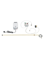 "PUMPSTOP" - pneumatic pump stop system for empty drum with flashing and acoustic advise, for 208 l