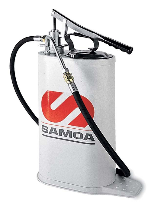 Насос с овальной емкостью для масла объемом 16 л