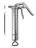 Шприц для консистентной смазки объемом 500 см3 с пистолетной ручкой выпускной шланг 300мм