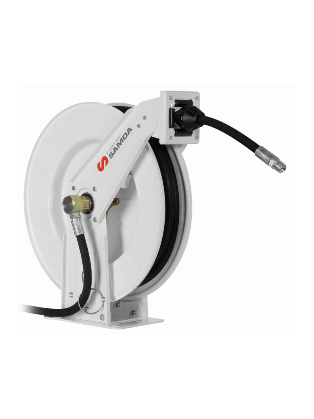 Двухопорная катушка Samoa со шлангом 10 м х 1/4" для консистентной смазки