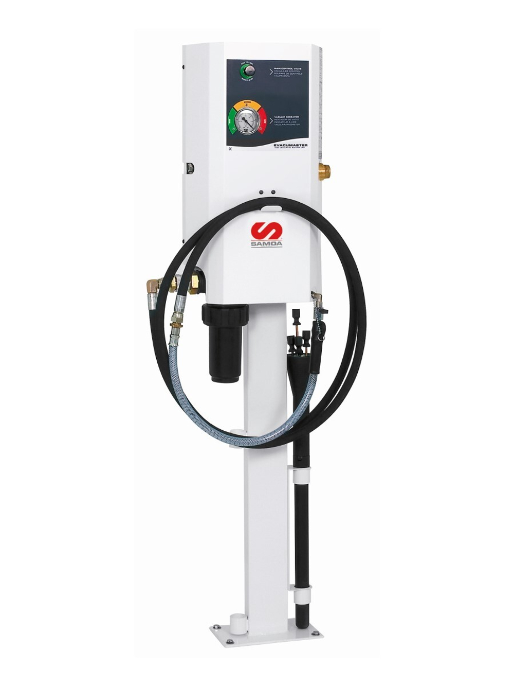 Установка для откачки отработанного масла Evacumaster, на пьедестале