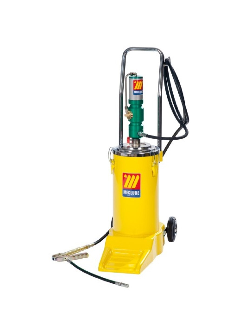 Пневматический нагнетатель густых смазок Meclube 1096 60:1, бак 16 кг