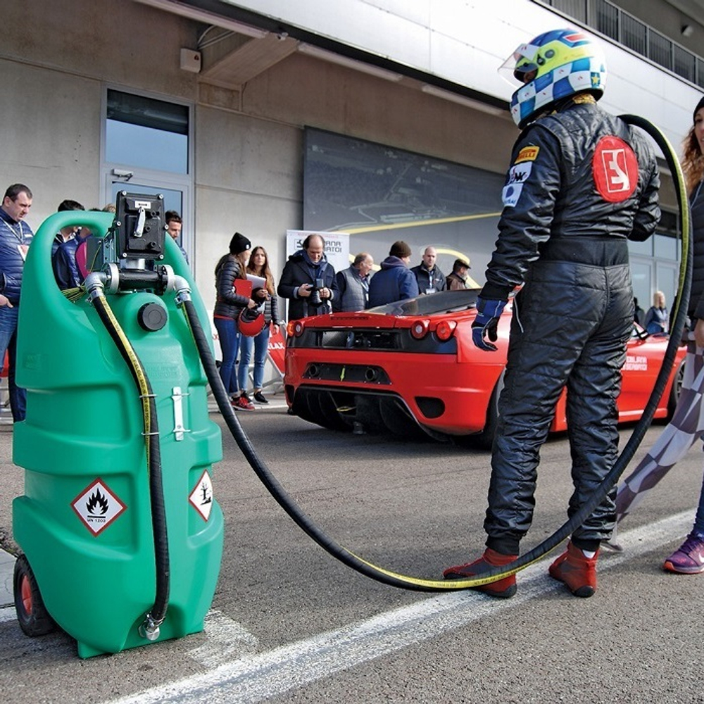 Emilcaddy 110 бензин, электронасос 12В, 3 м шланг, пистолет-автомат