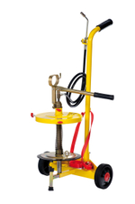 Передвижной ручной нагнетатель для смазок 15 кг для бочек