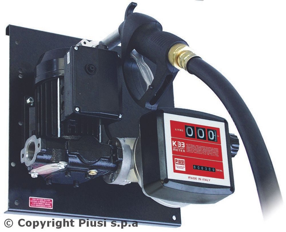 ST Bi-pump 24V K33 - Перекачивающая станция для ДТ (мех. пист., мех. счет.), 80 л/мин