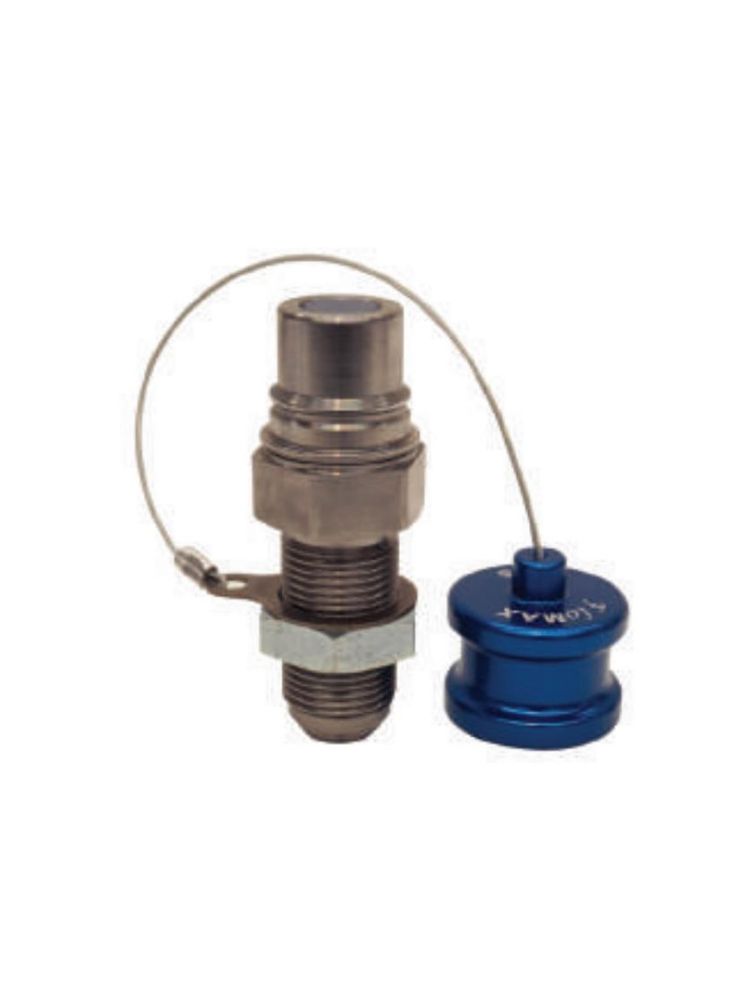 Ресивер двигателя с JIC 3/4" (M) NPT, синий