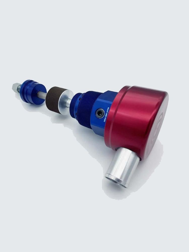 Дыхательный клапан без датчика уровня 100 мм, 16 PSI, красная крышка