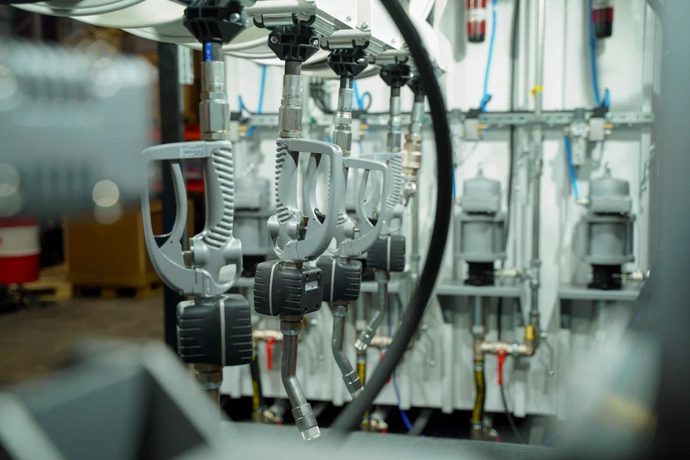 Маслораздаточная станция с оборудованием Samoa