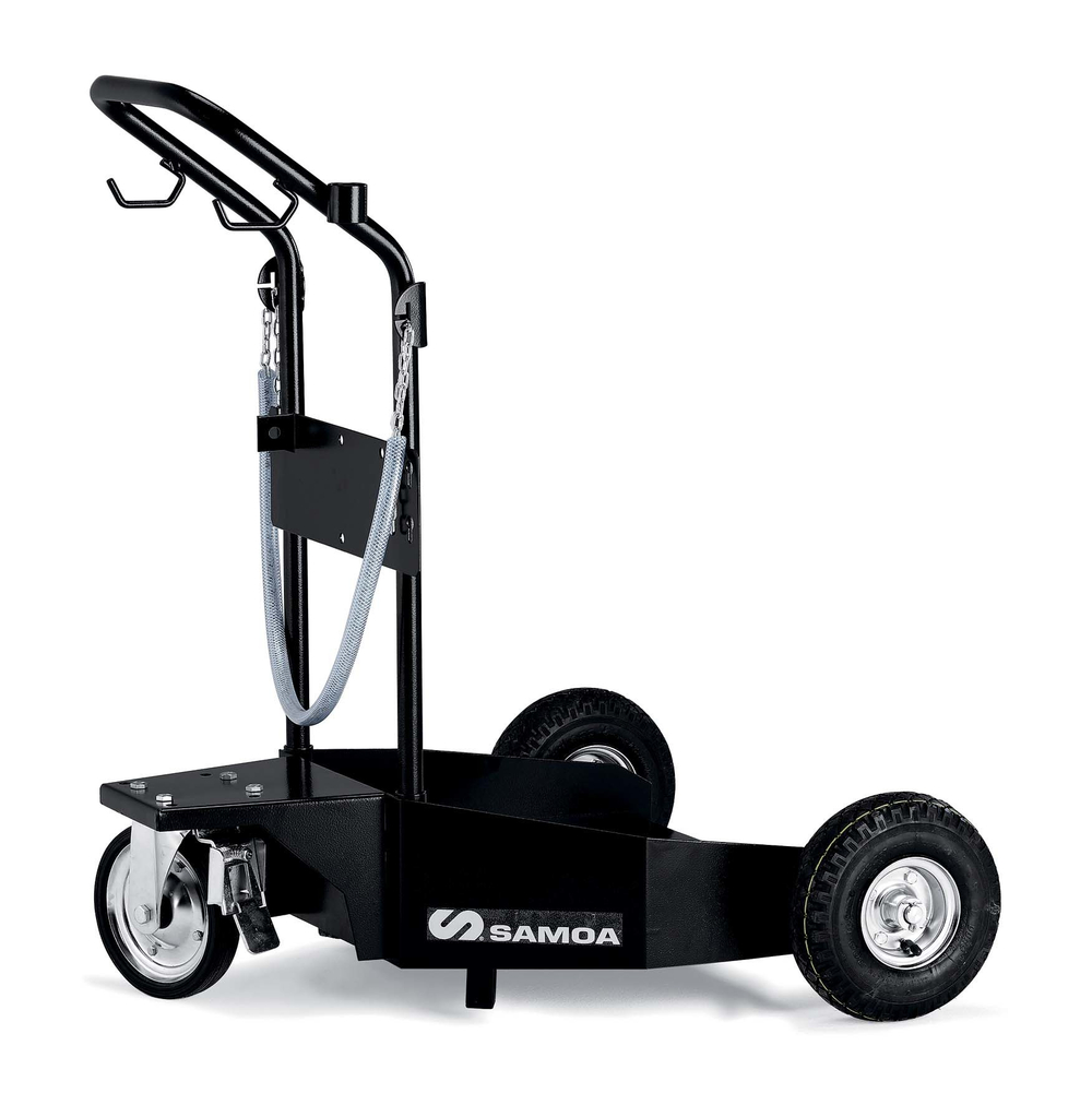 Упрочненная тележка для бочек 185 кг Samoa