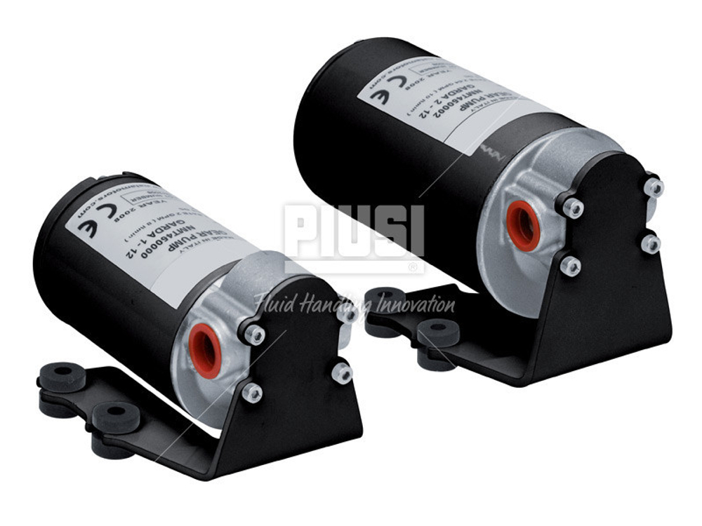 Garda 2 24V - Электрический шестеренчатый насос для масла, ДТ и воды, 10 л/мин