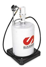 Мобильный пневматический солидолонагнетатель с насосом PM3 с подставкой для бочек макс. 50 кг