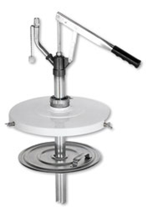 Заливочный насос для шприцов для консистентной смазки для бочек 50 кг. В комплекте крышка 405 мм