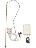 "PUMPSTOP" - pneumatic pump stop system for empty drum for 208 l drums - 1000 l tanks