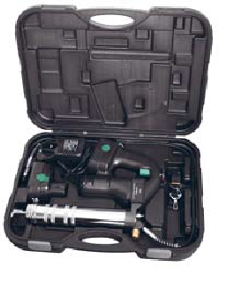 Насос для консистентной смазки с питанием от аккумуляторов 18 В. NiMH