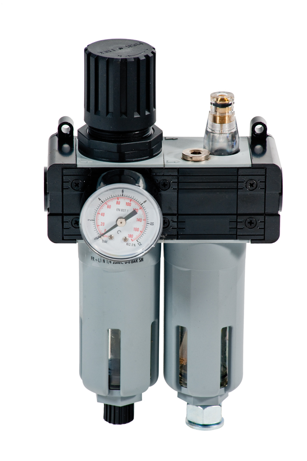1/4 " регулятор давления с манометром + фильтр + датчик