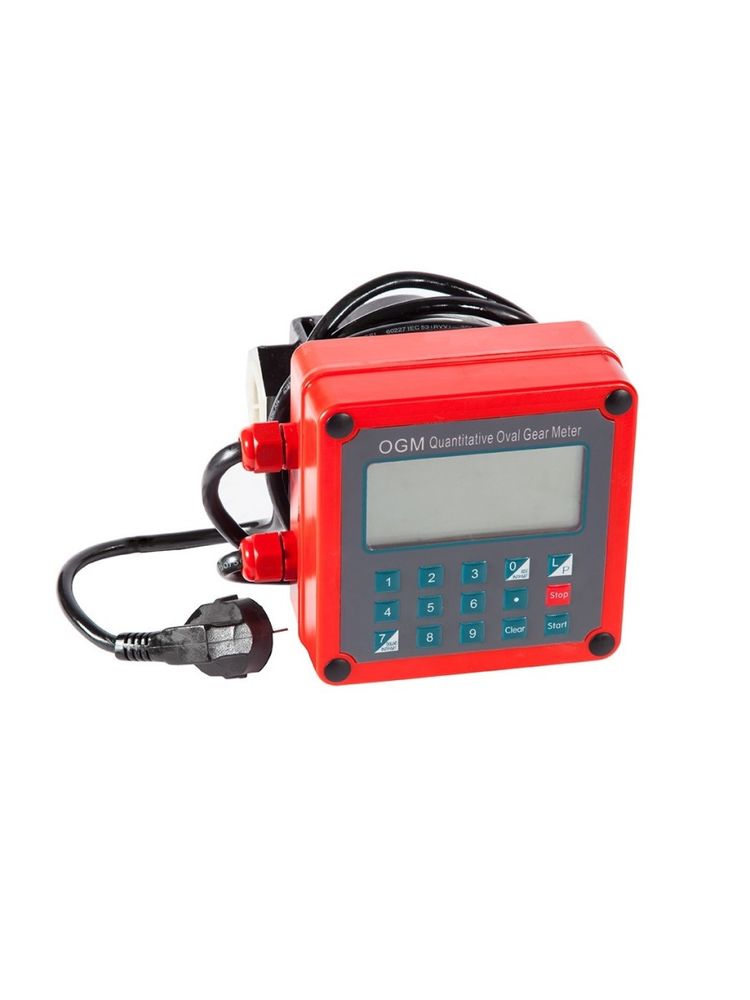 OGM25-Q - Электронный счетчик 220В для бензина и ДТ, 1" BSP (F), 20-120 л/мин