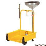 Устройство для слива масла  на тележке 180-220 л для бочек