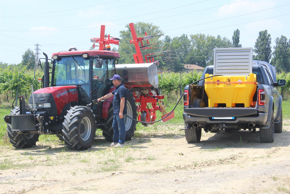 Carrytank Pickup 440 ДТ, электронасос 12В - 40 л/мин, 4 м шланг, пистолет-автомат