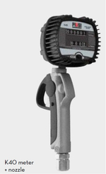 Easy K40 1/2" BSP - Пистолет с мех. счетчиком для масла, без носика, 30 л/мин
