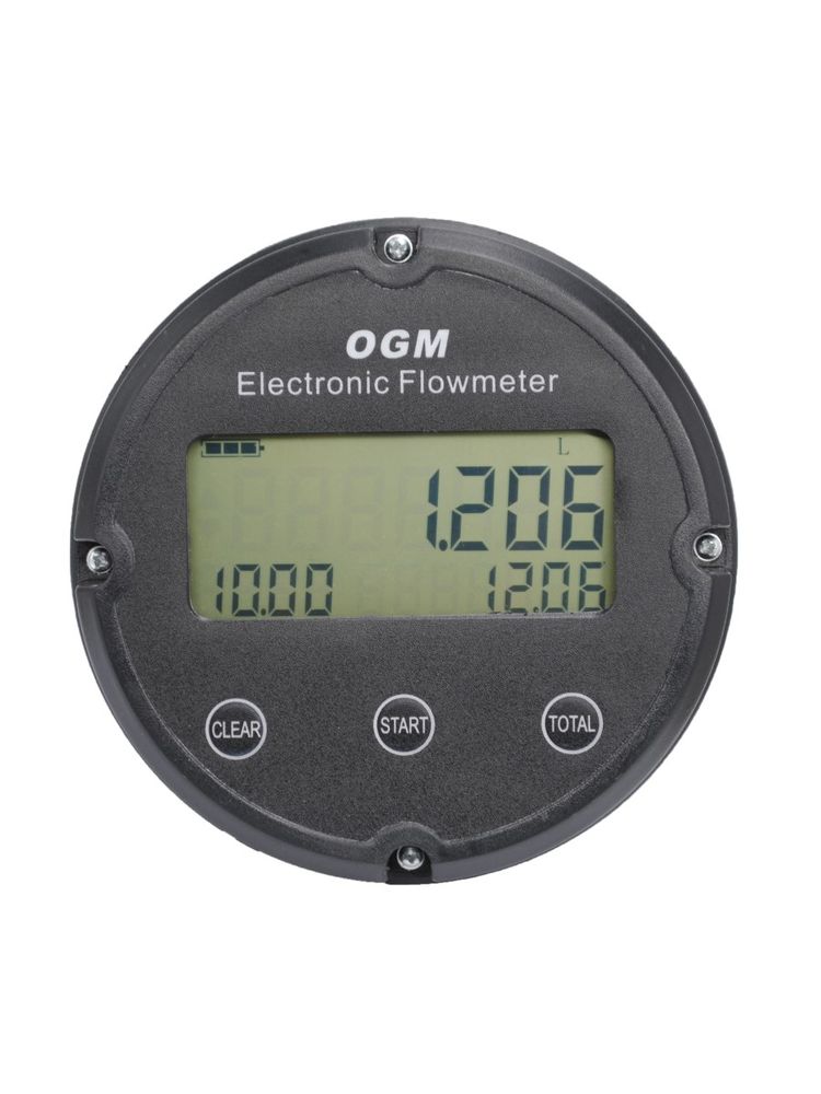 OGM-25D - Электронный счетчик для ДТ и бензина, 1" BSP (F), 20-120 л/мин