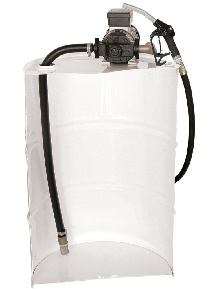 AG-100H 230 VAC KIT + PA-80 - Бочковой комплект со всас. шлангом для ДТ с авт. пистолетом