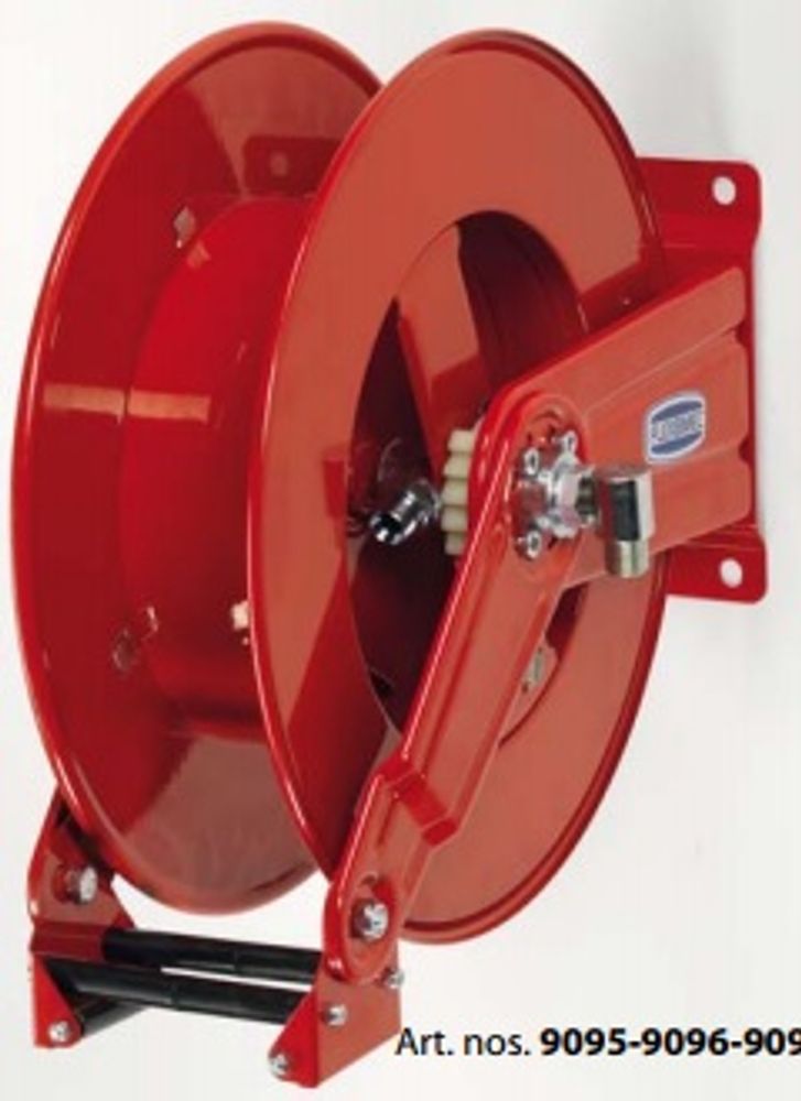 Открытая металлическая катушка для рукава (3/4"-15 м/1"-12 м)