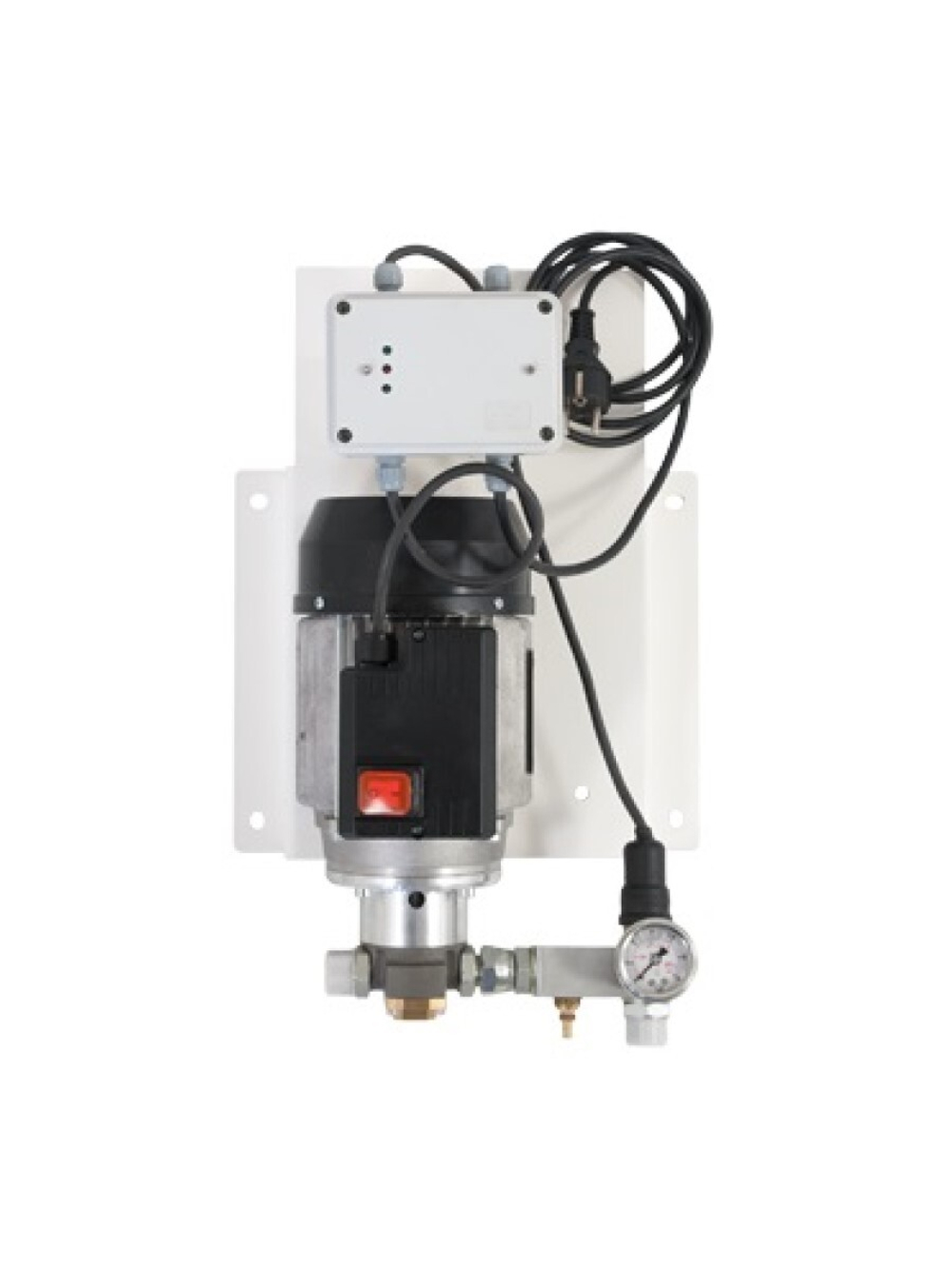 Heavy duty electric gears pump 230 V for oil transfer. Flow rate 10.5 l/min, P. 12 bar. With pressur