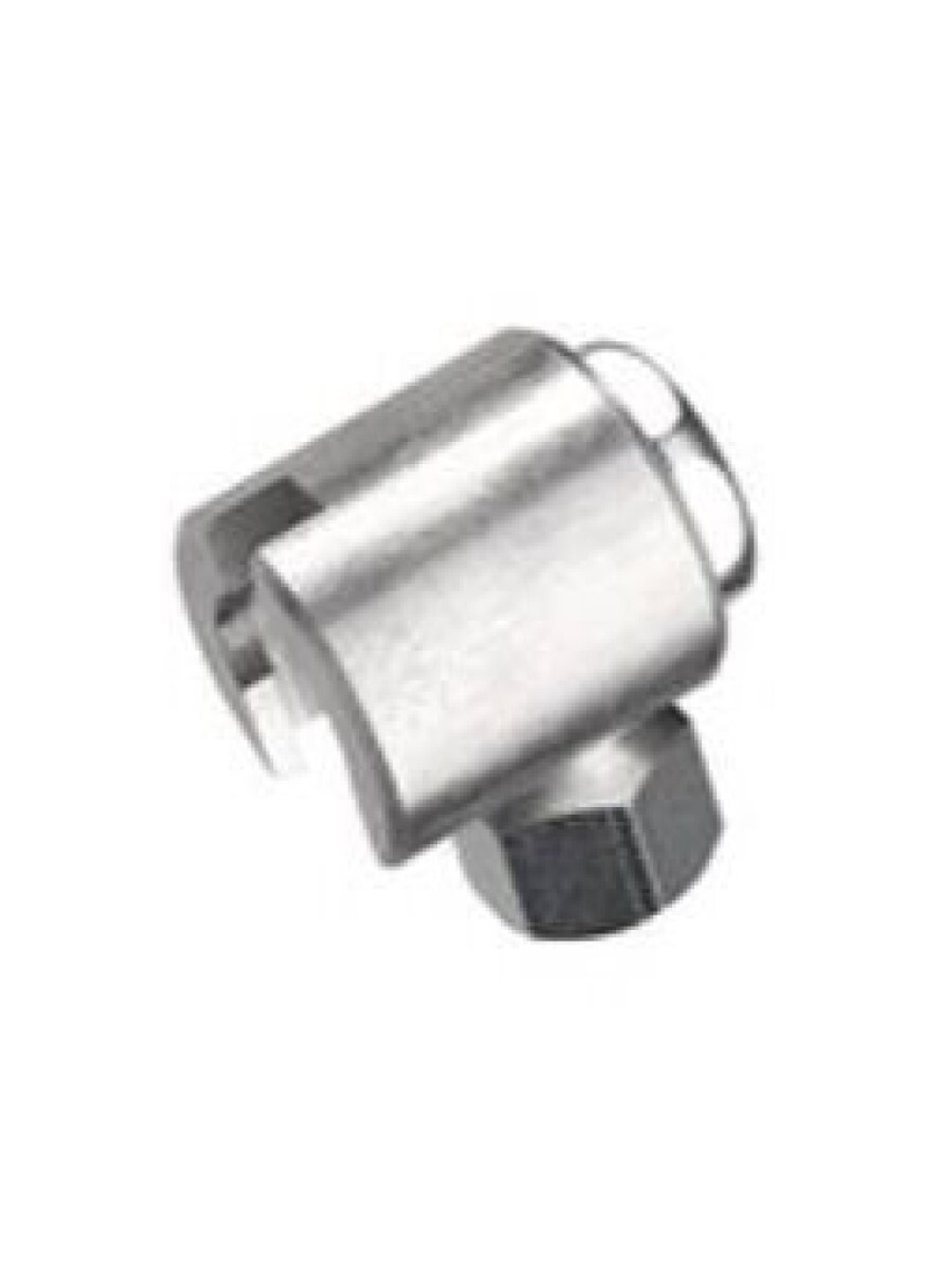 Насадка угловая накидная для прессмасленок типа М22 диам 22 мм (алюминий)