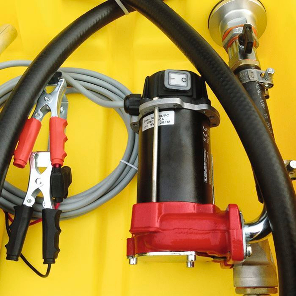 Carrytank 220 ДТ, электронасос 12В - 40 л/мин, 4 м шланг, пистолет-автомат