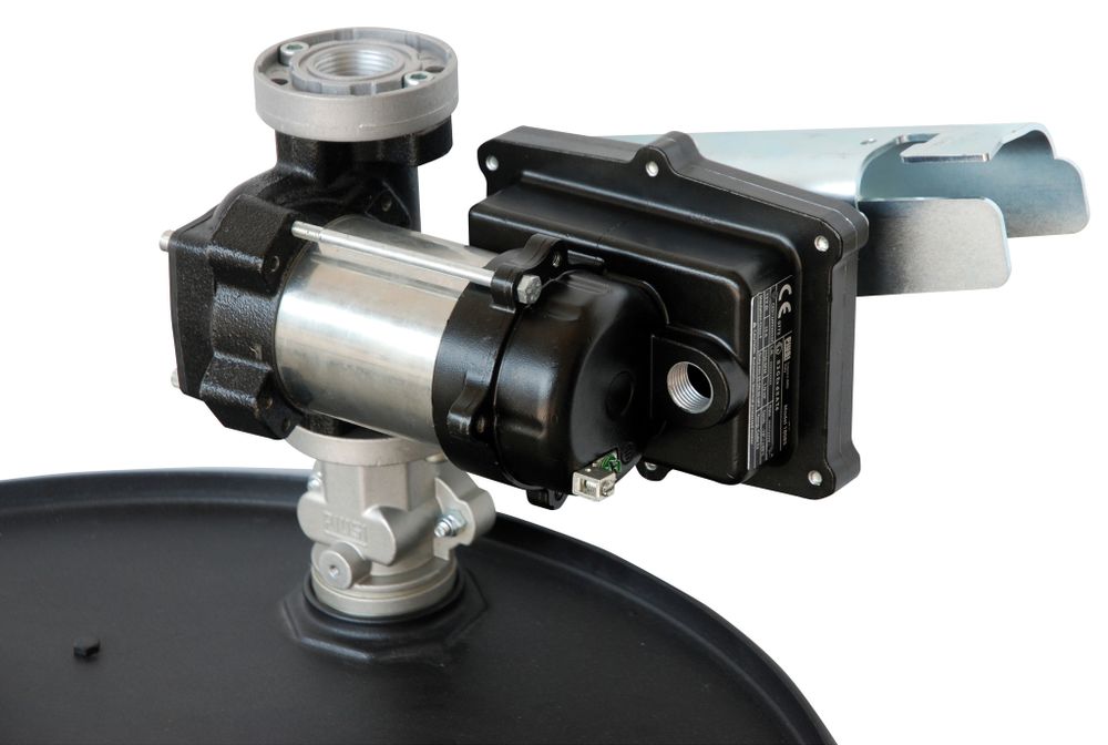 Kit Drum EX50 12V ATEX - Бочковой комплект для бензина (э/насос, держ. пист., адапт. 2&quot;), 50 л/мин
