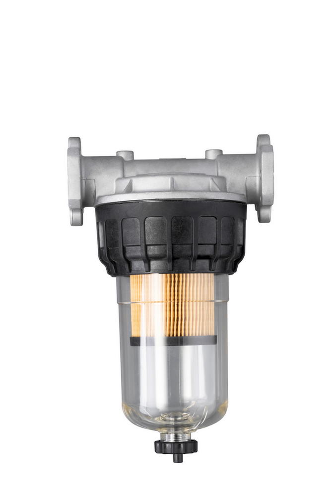 DGF70 - фильтр-сепаратор для очистки ДТ, Бензина, Керосина от мех. примесей и воды, 30 мкм, 70 л/мин