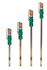 Пневматический насос для густых смазок с компрессией R = 60: 1 модель 660 410 mm