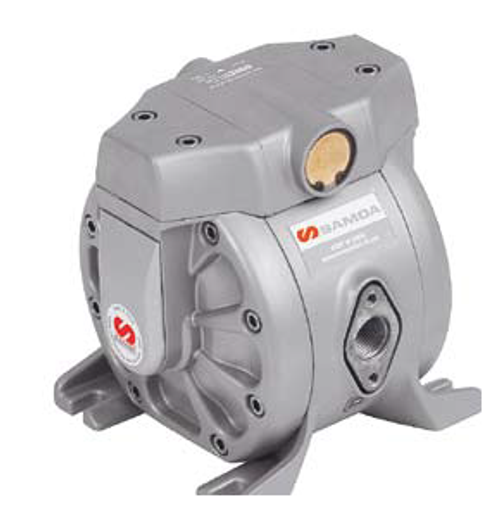 Диафрагменный пневмонасос DF50, 50 л/мин. Смаз матер, отработанное масло, антифриз, вода, жидк