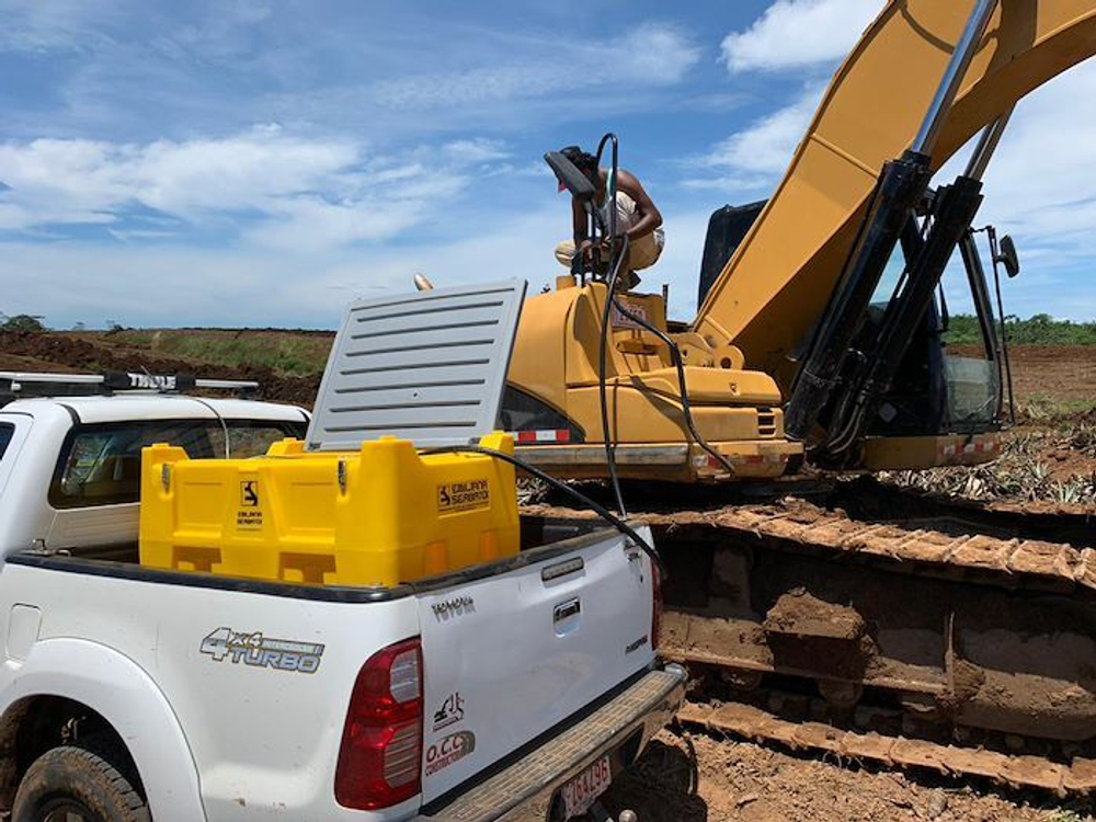 Carrytank 440 ДТ, электронасос 12В - 40 л/мин, 4 м шланг, пистолет-автомат