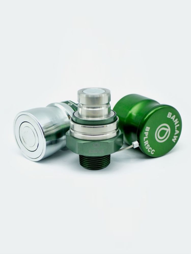 БРС-ниппель с колпачком, 3/4" NPTM, зеленый, д/низких температур