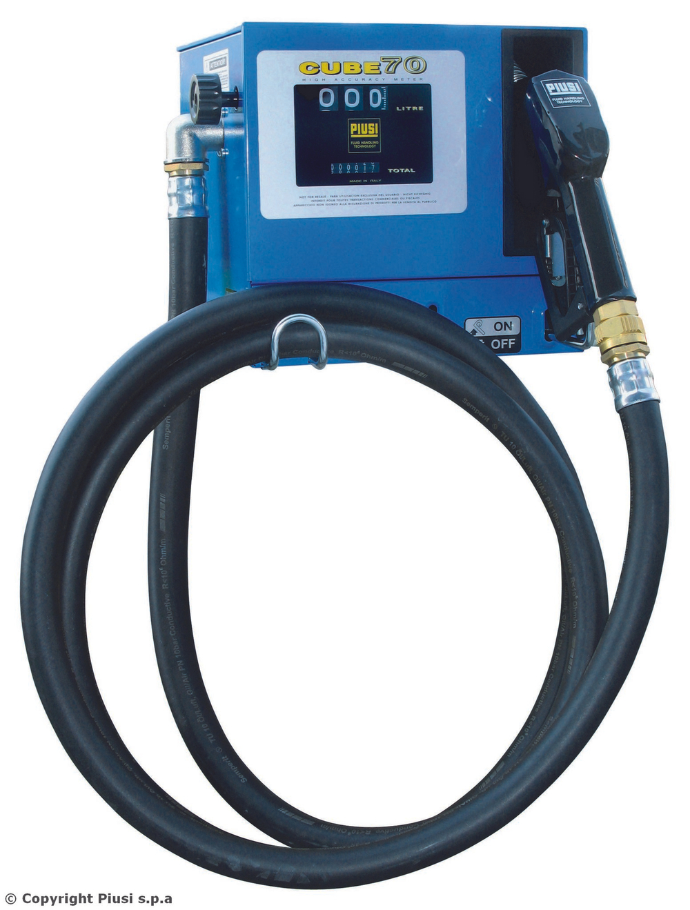 Cube 70 DC 24/12V - Топливораздаточная колонка (мех. счет.,  авт. пист.), 70 л/мин