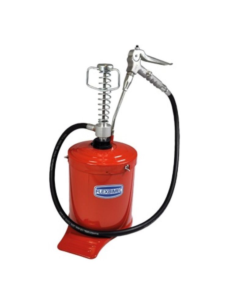 GREASE POWER 750 - Manual operated greasing kit composed by a spring loaded pump, grease drum capaci