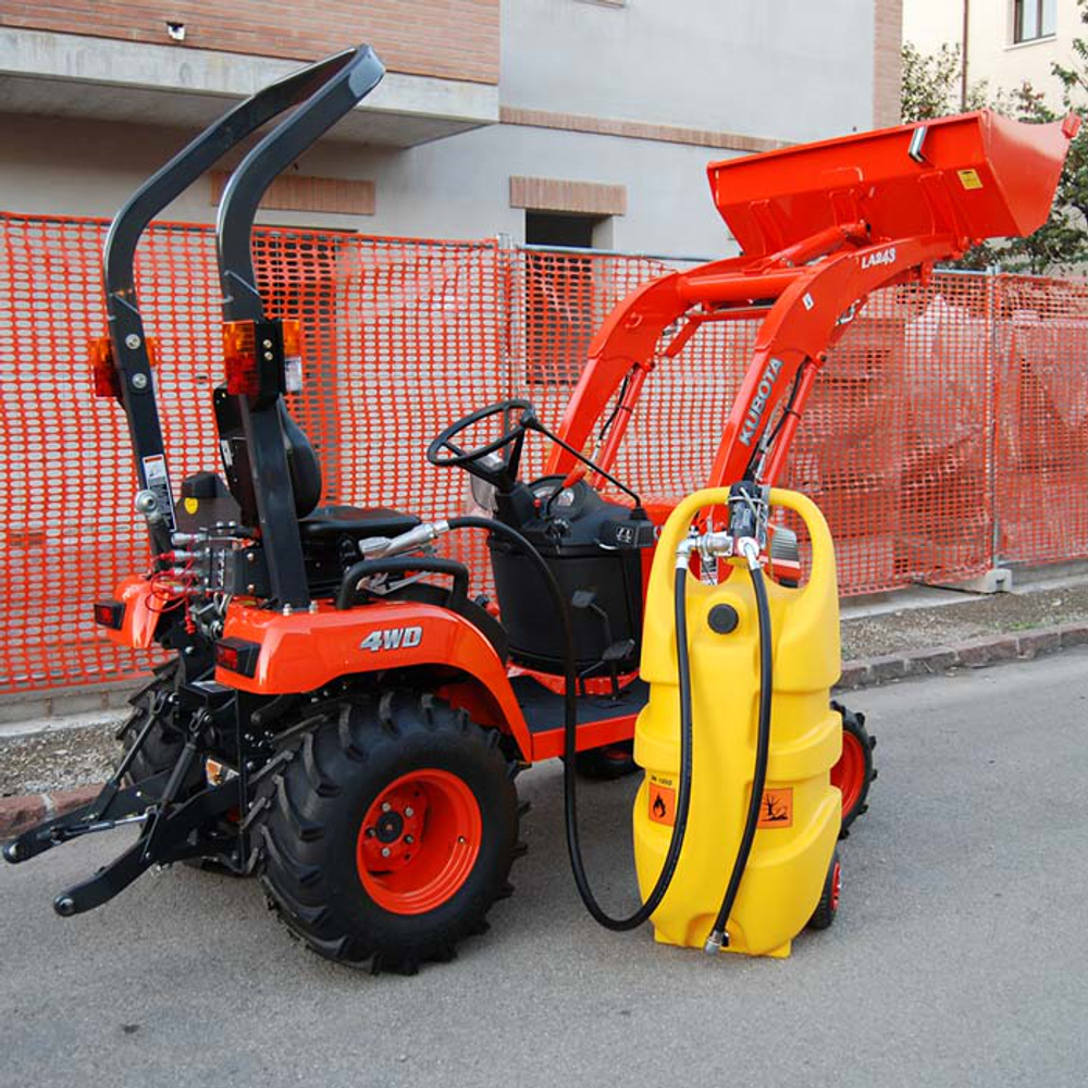 Emilcaddy 110 ДТ, электронасос 12В - 40 л/мин, 3 м шланг, механический пистолет