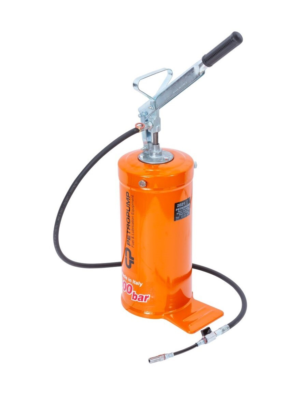 Ручной солидолонагнетатель с емкостью 12 кг, 300 бар, профессиональная версия