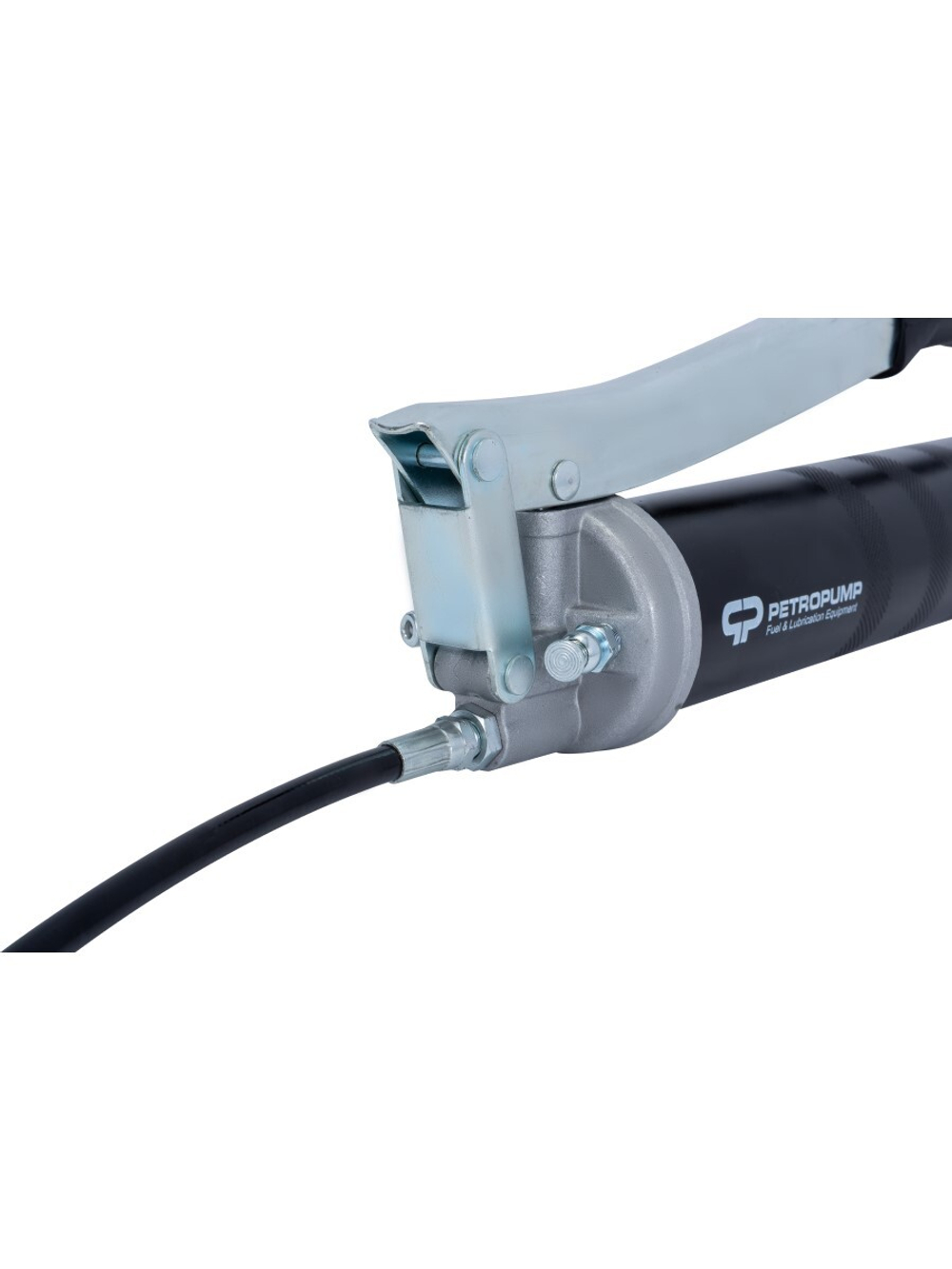 Профессиональный рычажный шприц, 500см3, 690 бар, 1/8" BSPT, гибкий шланг с 4-х лепестковой насадкой