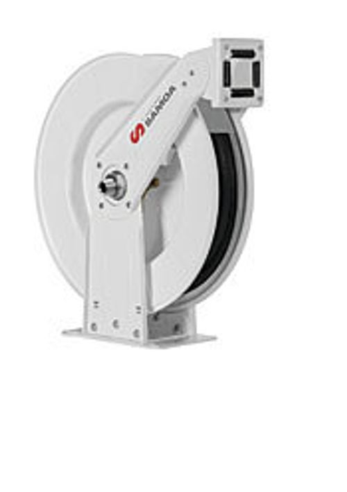 Двухопорная катушка для консистентной смазки, 10 м х 1/4", без рукава