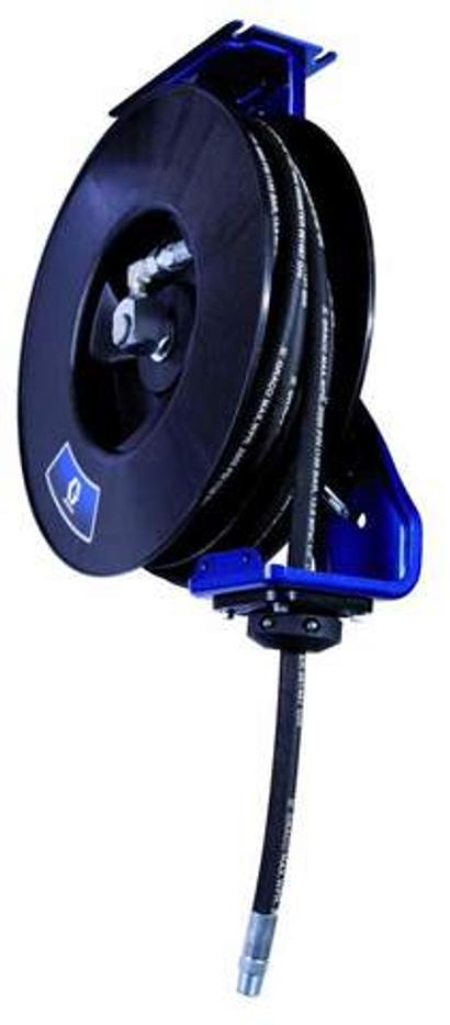 SD10 катушка для шланга синий металлик, смазка 1/4x15