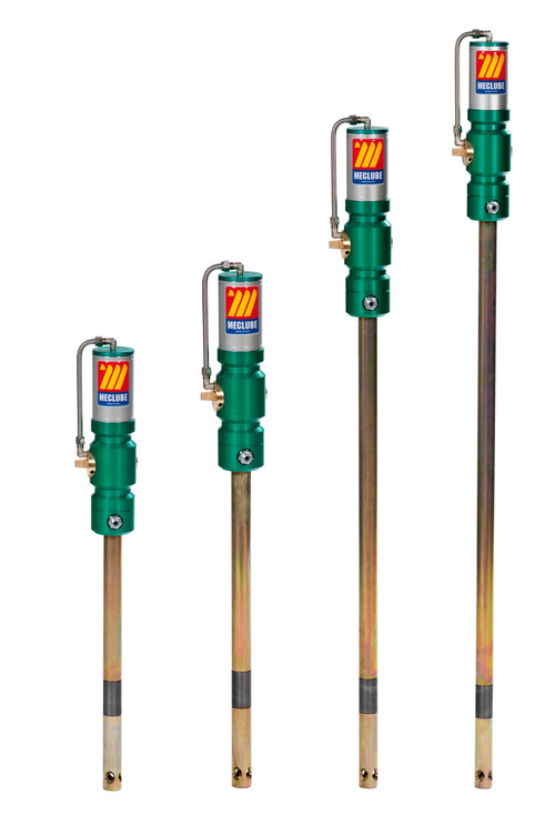 Пневматический насос для густых смазок с компрессией R = 60: 1 модель 660 410 mm