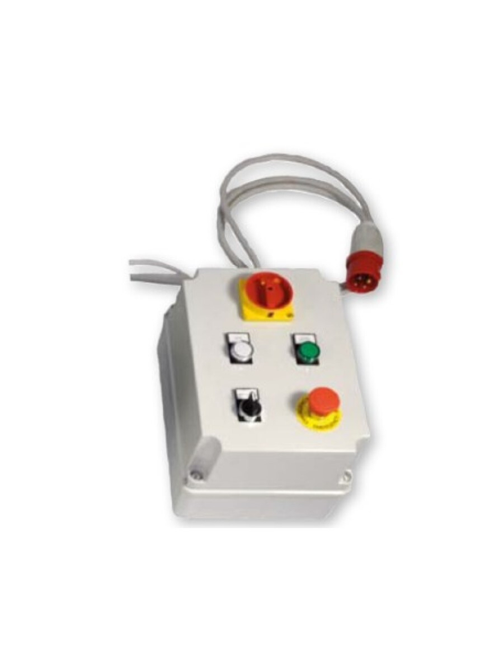 Security control panel for 400 V electric pumps