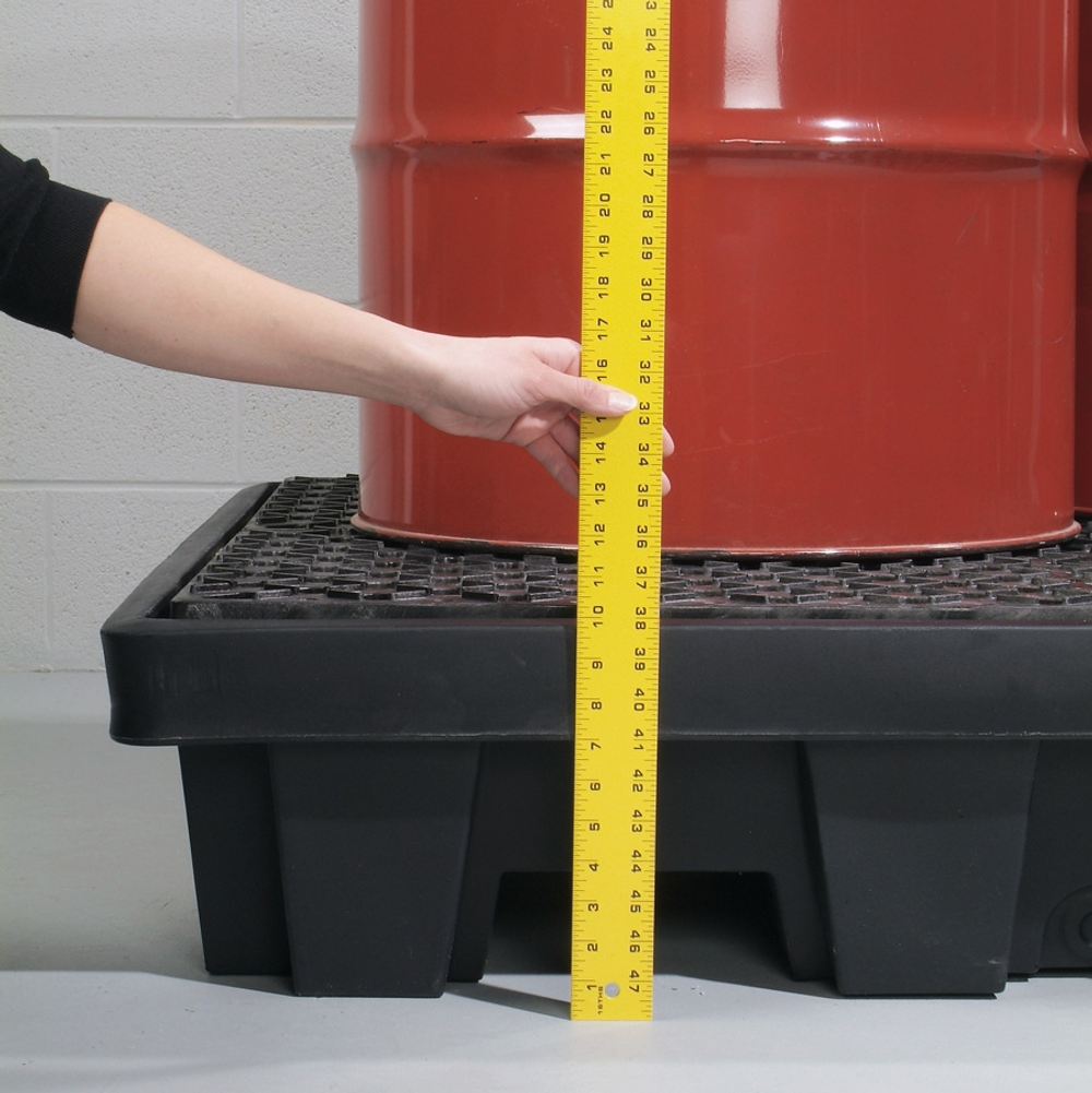 Поддон для 4 бочек для предотвращения разливов